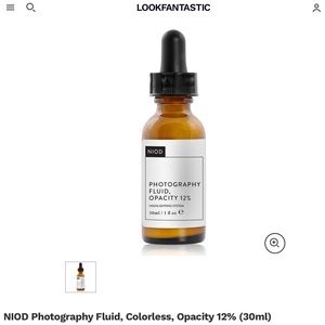 NIOD Photography Fluid-Colorless-Opacity 12% NWT